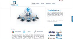 Desktop Screenshot of fr.tunisiaone.com