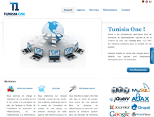 Tablet Screenshot of fr.tunisiaone.com